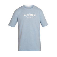 Remera de Viaje Belgrano Errea Edición Especial Celeste