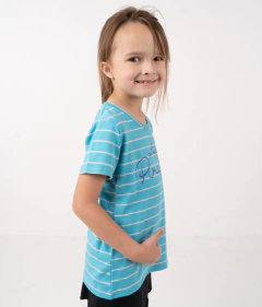 REMERA REPUBLICA RAYADA 2022 KIDS