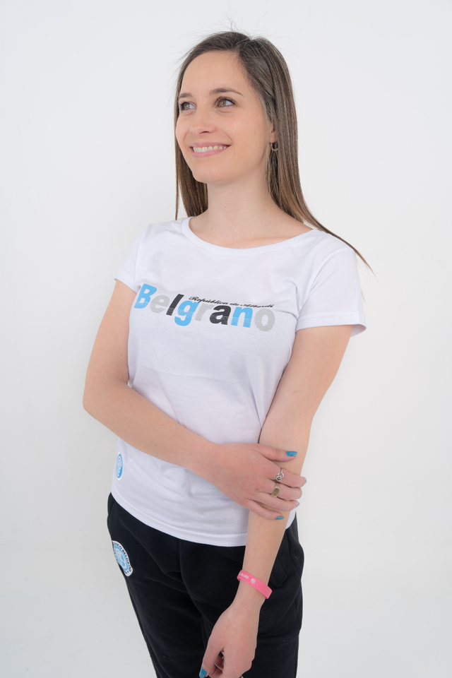 Remera Republica Belgrano Woman 2022 - tienda online